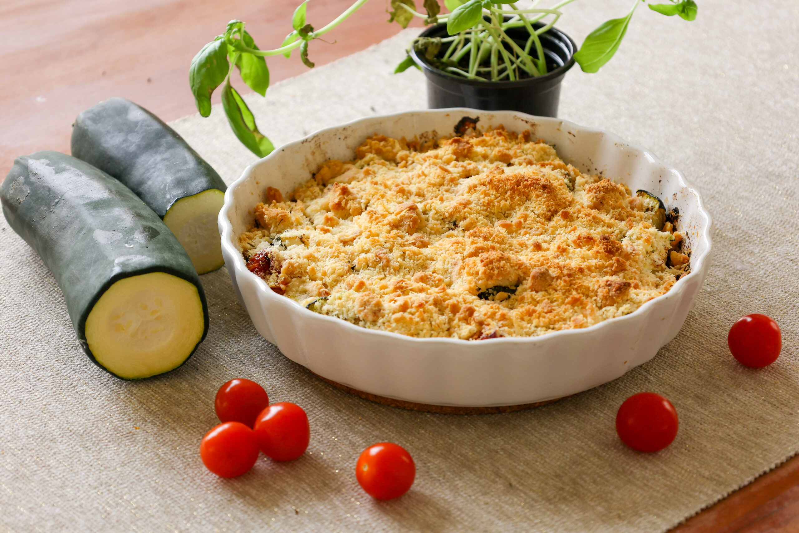 Savoury crumble