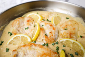 Lemon creamy chicken