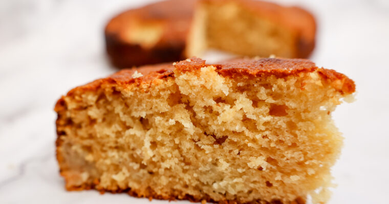 Banana honey cake